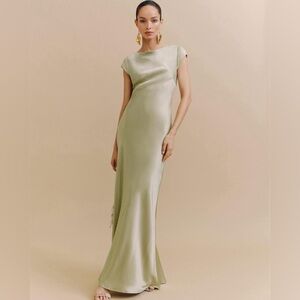 Reformation Niamh Silk Dress